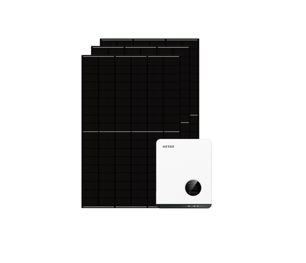 Kingstar Solar Kit QNSOLAR + KSTAR Saulės elektrinės įrangos komplektas 5 kW - Enerbaltic